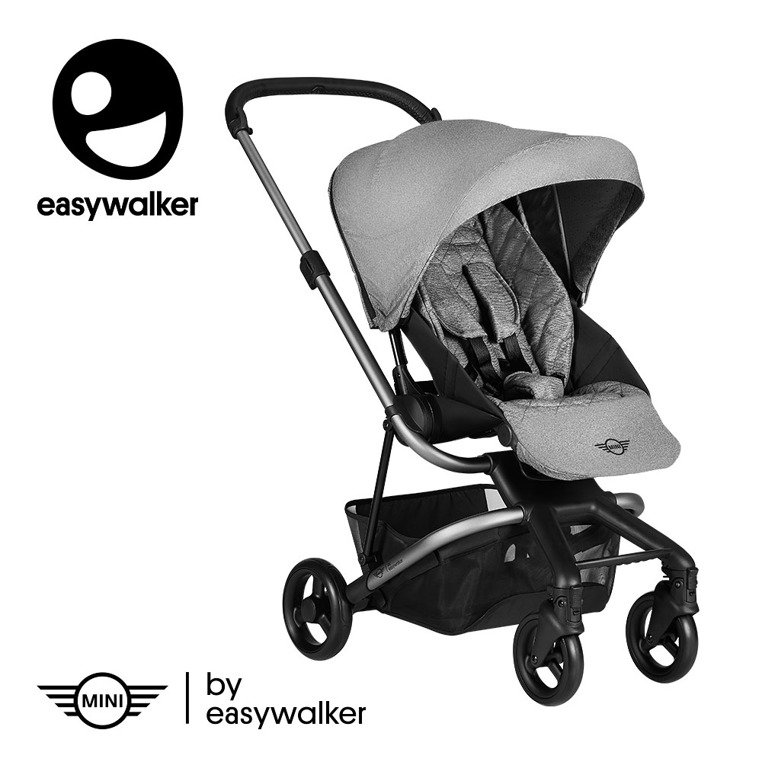 Easywalker Stroller wózek głęboko-spacerowy Soho Grey